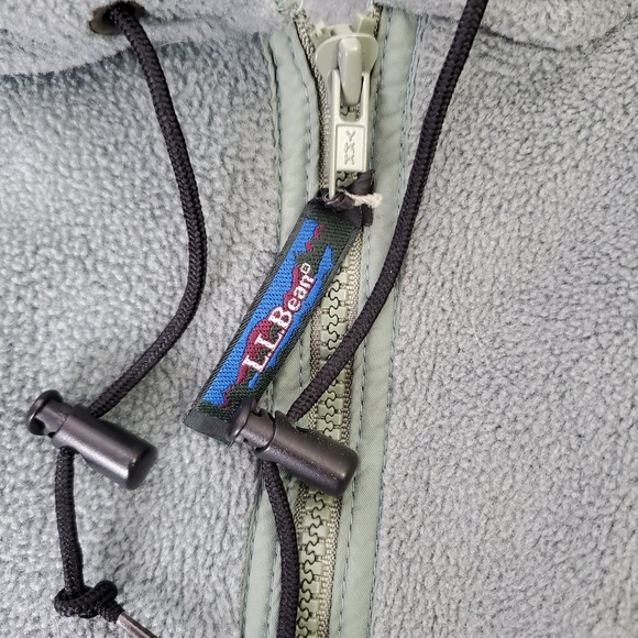 Llbean Hooded Fleece Zip Jacket - Picture 3 of 8